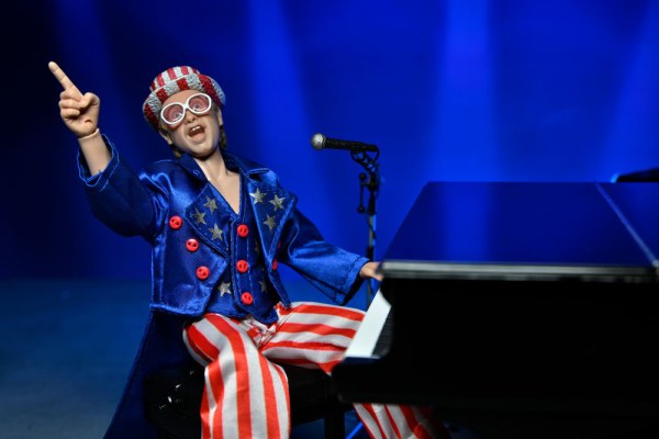 Elton John Figur bekleidet Live in '76 Deluxe Set 20 cm