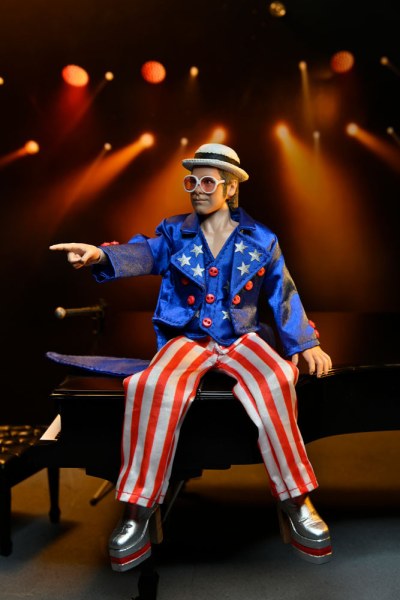 Elton John Figur bekleidet Live in '76 Deluxe Set 20 cm