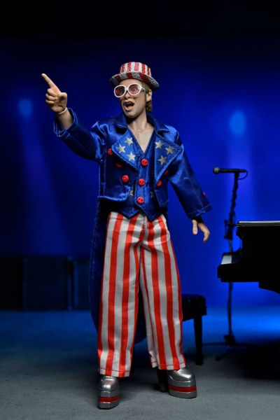 Elton John Figur bekleidet Live in '76 Deluxe Set 20 cm