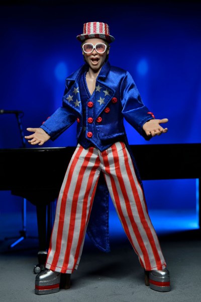 Elton John Figur bekleidet Live in '76 Deluxe Set 20 cm
