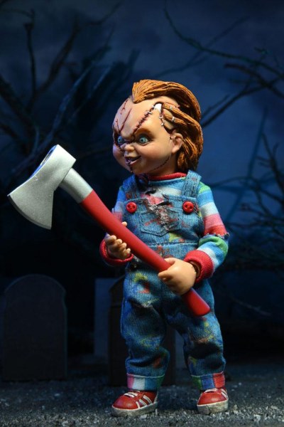 Chuckys Braut-Pack 2 Figur bekleidet Chucky & Tiffany 14 cm