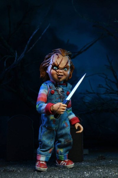 Chuckys Braut-Pack 2 Figur bekleidet Chucky & Tiffany 14 cm
