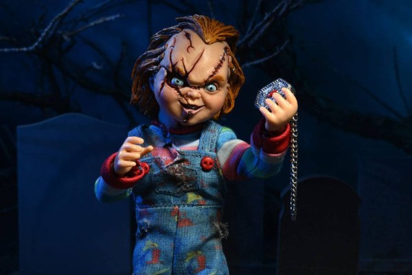 Chuckys Braut-Pack 2 Figur bekleidet Chucky & Tiffany 14 cm