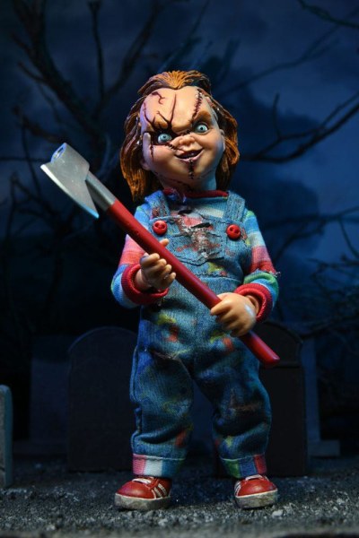 Chuckys Braut-Pack 2 Figur bekleidet Chucky & Tiffany 14 cm