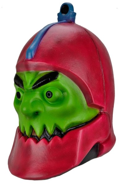 Replika der Masters of the Universe-Latexmaske (Classic) von Trap Jaw