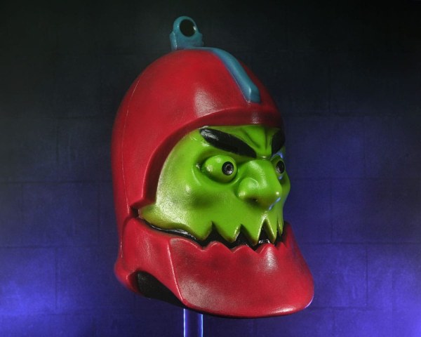 Replika der Masters of the Universe-Latexmaske (Classic) von Trap Jaw