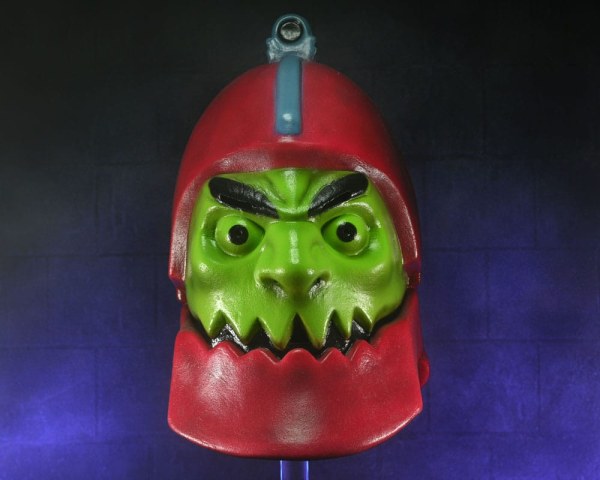 Replika der Masters of the Universe-Latexmaske (Classic) von Trap Jaw