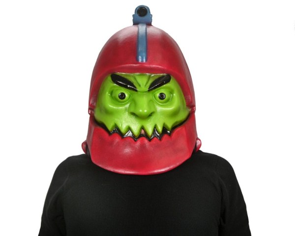 Replika der Masters of the Universe-Latexmaske (Classic) von Trap Jaw