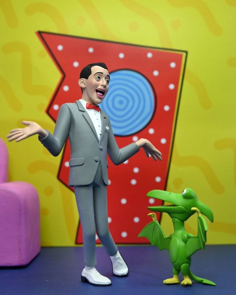 Pee-Wee Herman Figur Toony Classics Pee-Wee & Pterri 15 cm