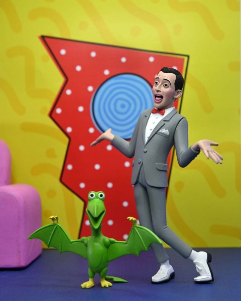 Pee-Wee Herman Figur Toony Classics Pee-Wee & Pterri 15 cm