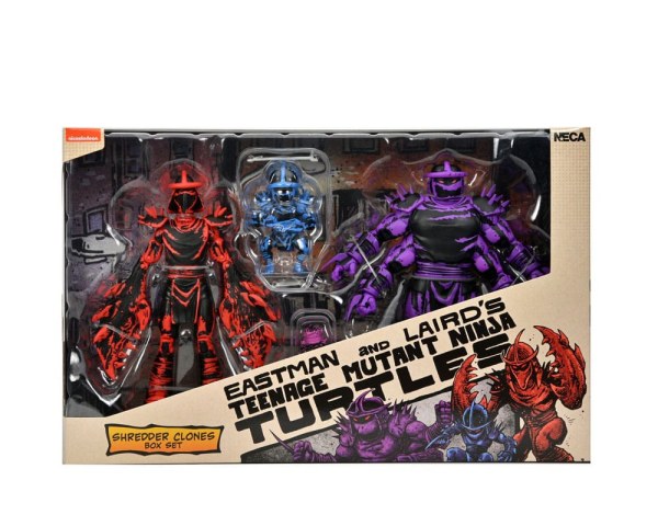 Teenage Mutant Ninja Turtles (Mirage Comics) Figur Shredder Clones Box Set 18 cm