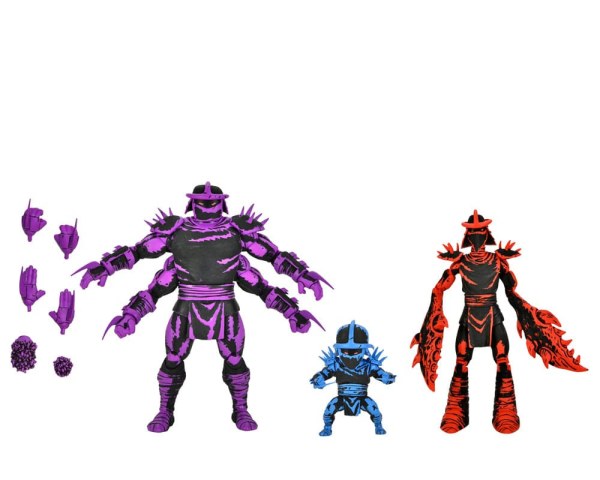 Teenage Mutant Ninja Turtles (Mirage Comics) Figur Shredder Clones Box Set 18 cm