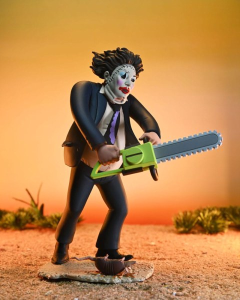 Texas Chainsaw Massacre Toony Terrors Figur 50. Jahrestag Pretty Woman Leatherface 15 cm