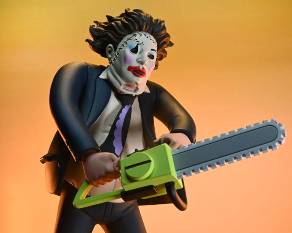 Texas Chainsaw Massacre Toony Terrors Figur 50. Jahrestag Pretty Woman Leatherface 15 cm