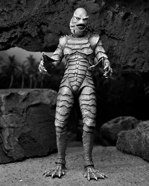 Universal Monsters Figur Ultimativer Schrecken vom Amazonas (B&W) 18 cm