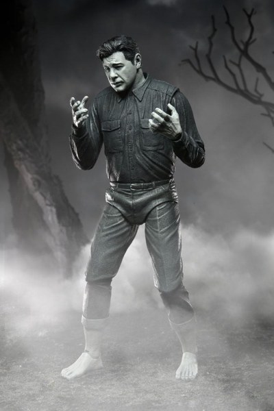 Universal Monsters Figur Ultimate The Wolf Man (Schwarz & Weiß) 18 cm