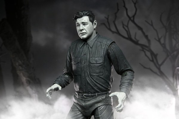 Universal Monsters Figur Ultimate The Wolf Man (Schwarz & Weiß) 18 cm