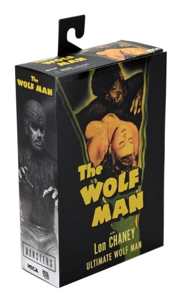 Universal Monsters Figur Ultimate The Wolf Man (Schwarz & Weiß) 18 cm