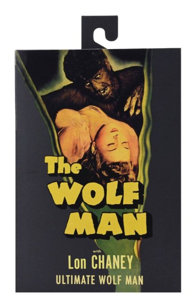 Universal Monsters Figur Ultimate The Wolf Man (Schwarz & Weiß) 18 cm
