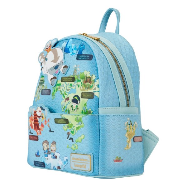Mini-Rucksack Avatar: Der Herr der Elemente Karte - Loungefly
