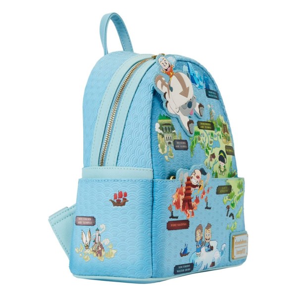 Mini-Rucksack Avatar: Der Herr der Elemente Karte - Loungefly