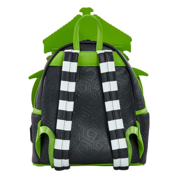 Mini-Rucksack Beetlejuice Pinstripe - Loungefly