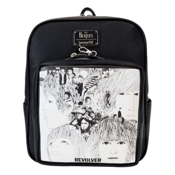 Mini-Rucksack The Beatles Revolver Album mit Schallplattentasche - Loungefly