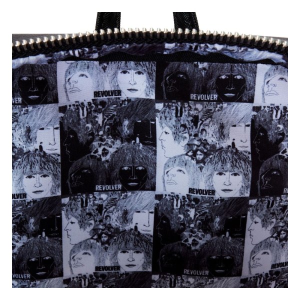 Mini-Rucksack The Beatles Revolver Album mit Schallplattentasche - Loungefly