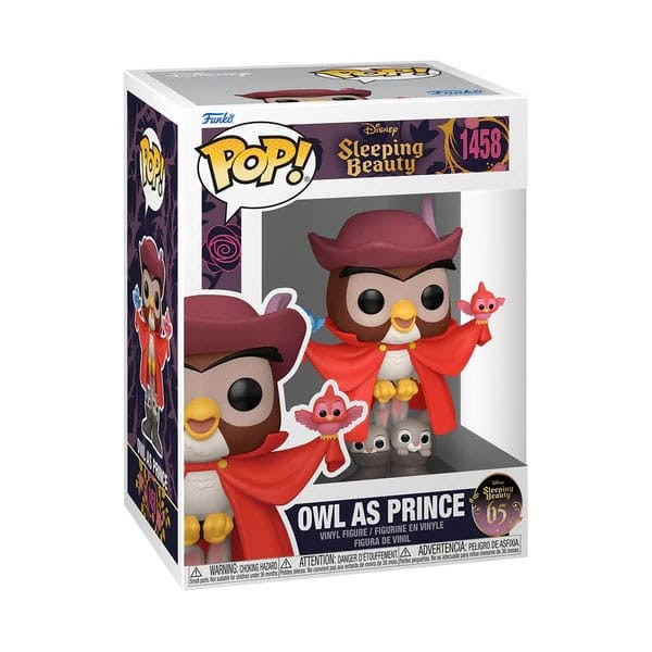 Funko Pop! 1458 – Eule als Prinz – Dornröschen 65. Jubiläum