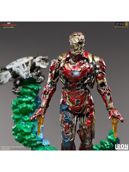 Iron Man Illusion Deluxe  Spider-Man : Far From Home Art Scale - Marvel