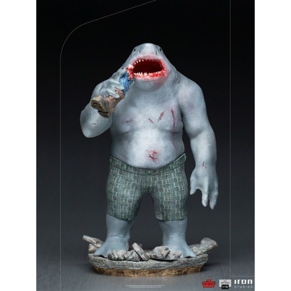 THE SUICIDE SQUAD KING SHARK ART SCALE - DC COMICS