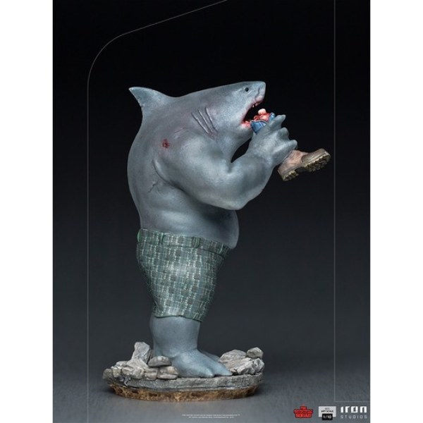 THE SUICIDE SQUAD KING SHARK ART SCALE - DC COMICS