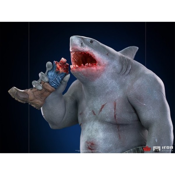 THE SUICIDE SQUAD KING SHARK ART SCALE - DC COMICS