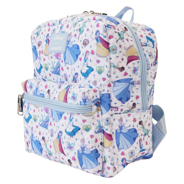 MINI-RUCKSACK Nylon Disney Princess Manga-Stil - DISNEY LOUNGEFLY