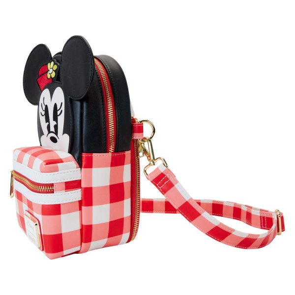 Umhängetasche Minnie Maus Picknickdecke Getränkehalter - DISNEY LOUNGEFLY