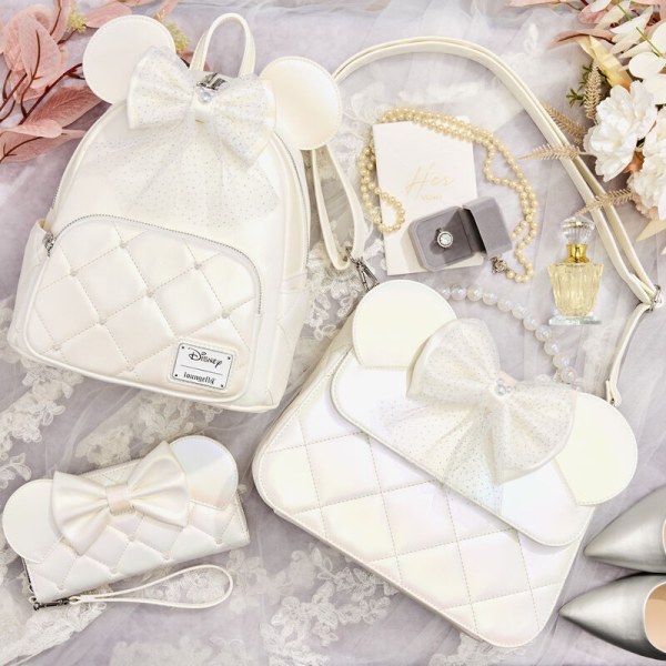 Umhängetasche Minnie Maus Irisierende Hochzeit - DISNEY LOUNGEFLY