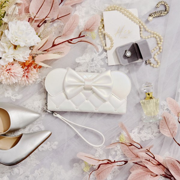 Geldbörse Minnie Maus Iridescent Wedding - Disney Loungefly