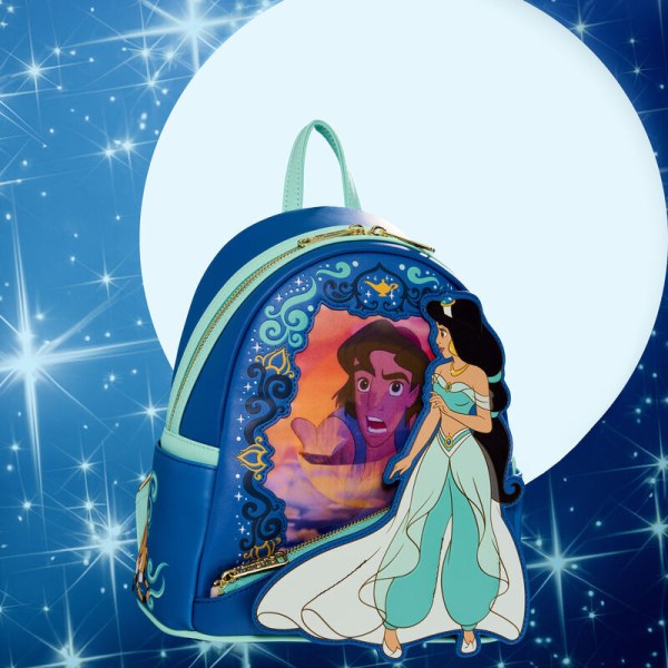 MINI-RUCKSACK Prinzessinnen-Serie Aladdin Lentikulär - DISNEY LOUNGEFLY
