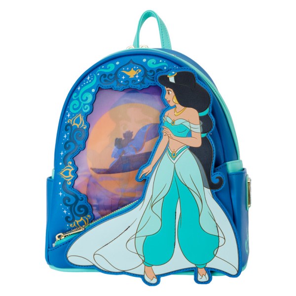 MINI-RUCKSACK Prinzessinnen-Serie Aladdin Lentikulär - DISNEY LOUNGEFLY