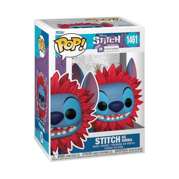 Funko Pop! 1461 - Stitch Simba - Disney Lilo & Stitch