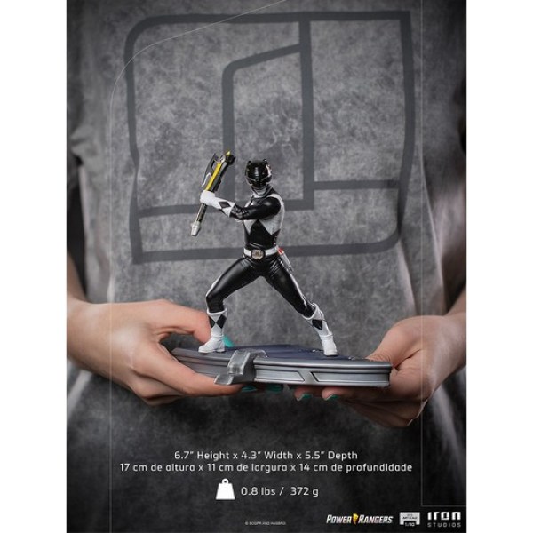 POWER RANGERS: MIGHTY MORPHIN SCHWARZER RANGER ART SCALE - POWER RANGERS