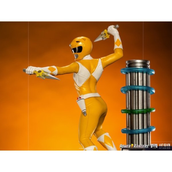 POWER RANGERS: MIGHTY MORPHIN GELB RANGER ART SCALE - POWER RANGERS