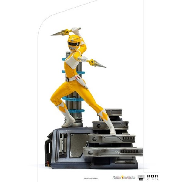 POWER RANGERS: MIGHTY MORPHIN GELB RANGER ART SCALE - POWER RANGERS