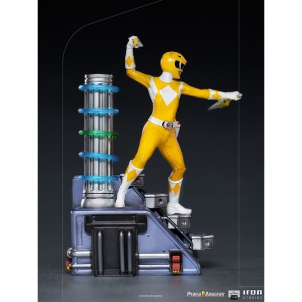 POWER RANGERS: MIGHTY MORPHIN GELB RANGER ART SCALE - POWER RANGERS
