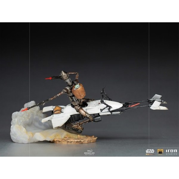 1G-11 ET GROGU THE MANDALORIAN ART SCALE DELUXE - STAR WARS