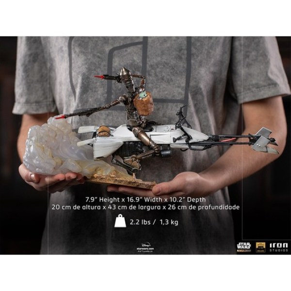1G-11 ET GROGU THE MANDALORIAN ART SCALE DELUXE - STAR WARS