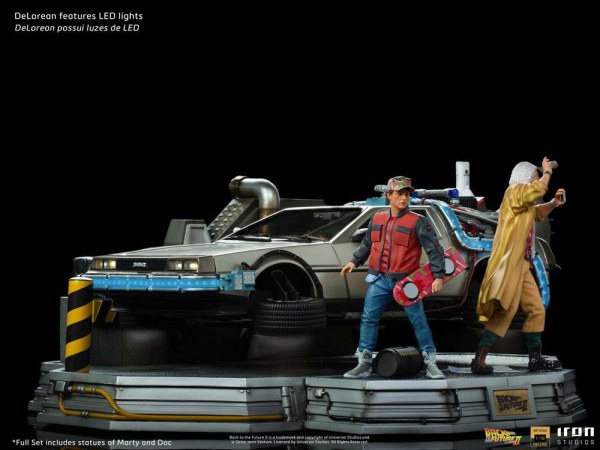 Zurück in die Zukunft II Deluxe Art Scale Full Set
