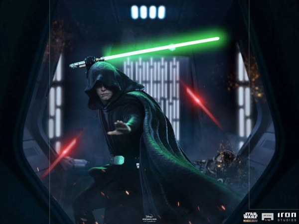 The Mandalorian Luke Skywalker Kampfversion Art Scale - Star Wars