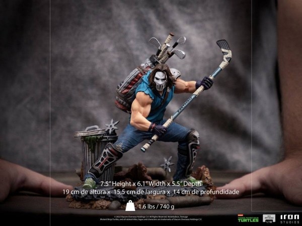 Casey Jones Art Scale - Ninja Turtles