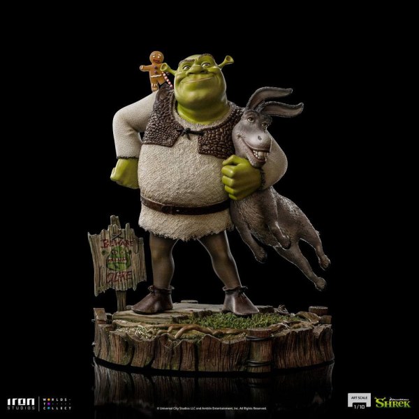 Shrek, Esel und der Lebkuchenmann Art Scale Deluxe - Dreamworks